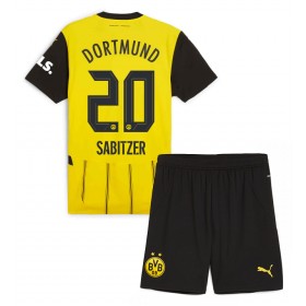 Borussia Dortmund Marcel Sabitzer #20 Hjemme skjorte til barn 2024-25 Kortermet (+ korte bukser)